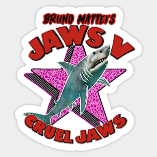 Cruel Jaws V2 Sticker